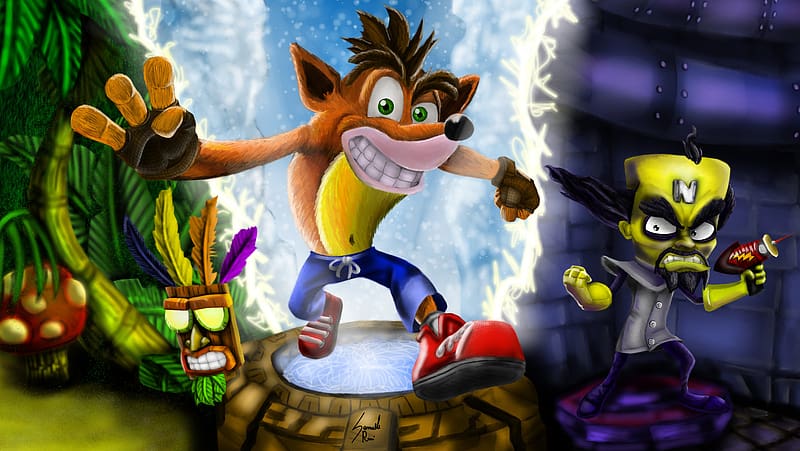 Video Game, Crash Bandicoot, Crash Bandicoot (Character), Crash Bandicoot N Sane Trilogy, HD wallpaper