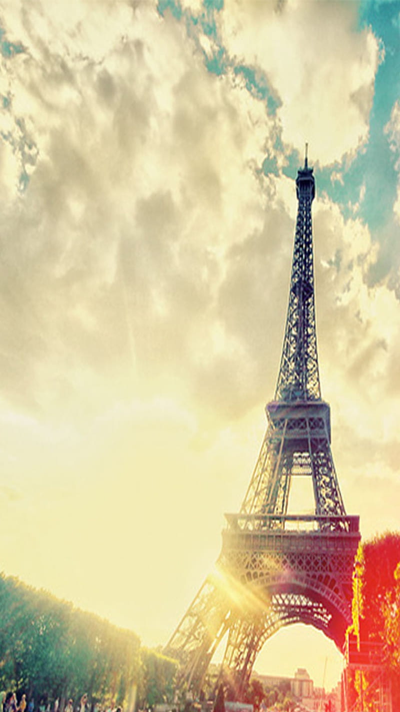Paris, eiffel, tower, HD phone wallpaper