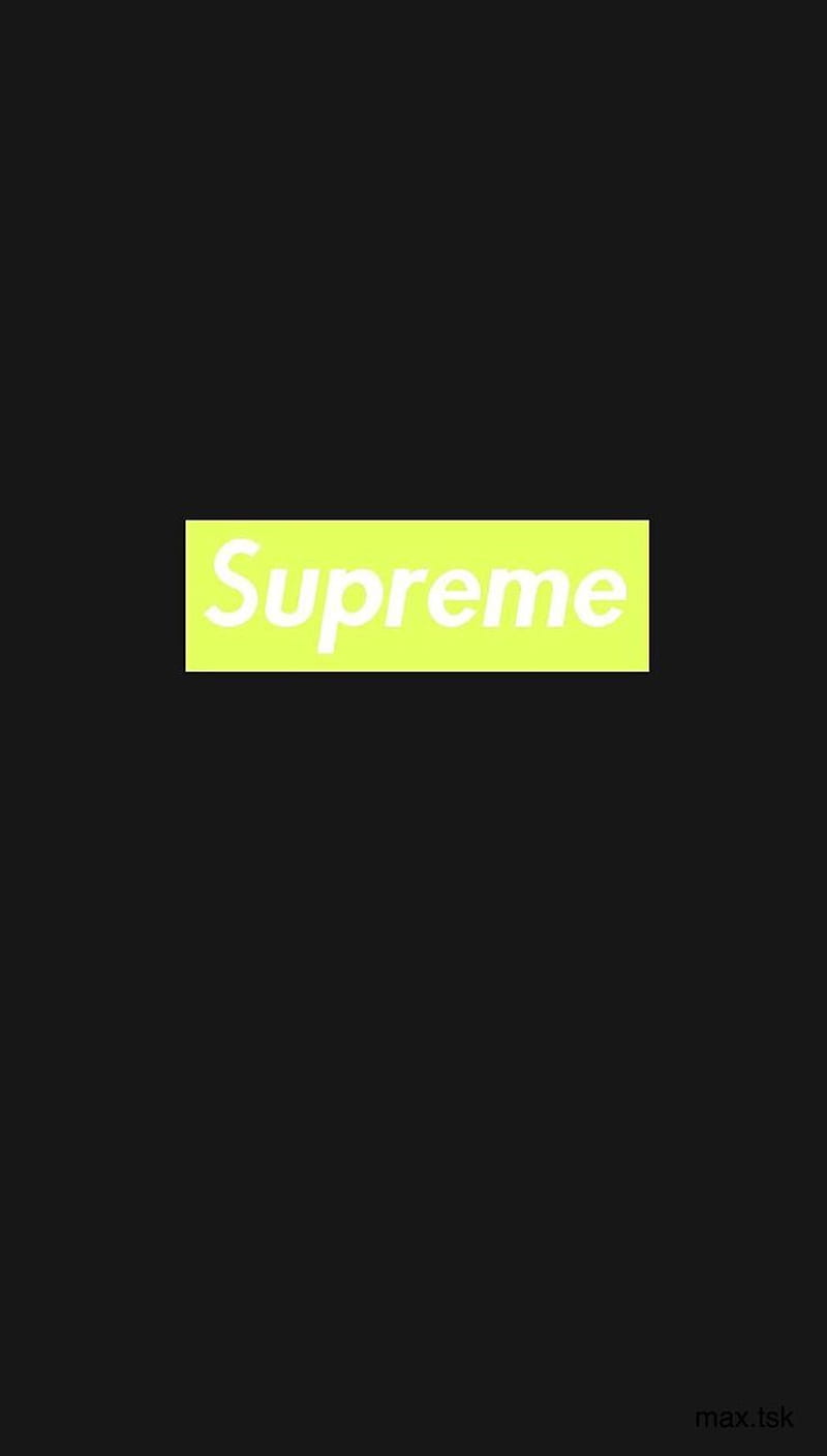Supreme Box Logo, tee, box logo, HD phone wallpaper