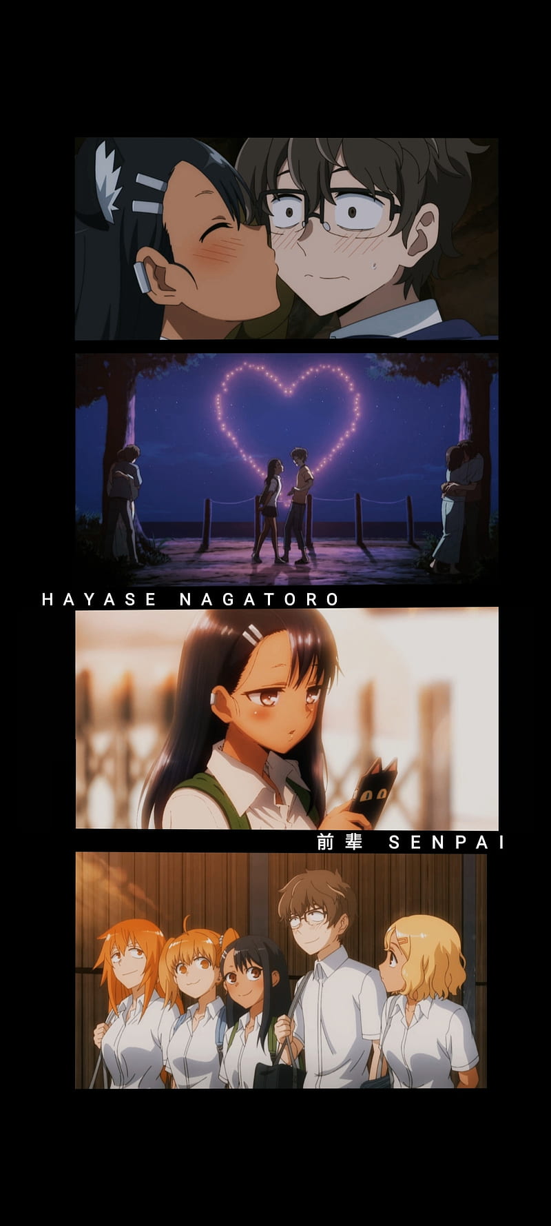 Nagatoro, ijiranaide, senpai, anime, hayase nagatoro, HD phone wallpaper