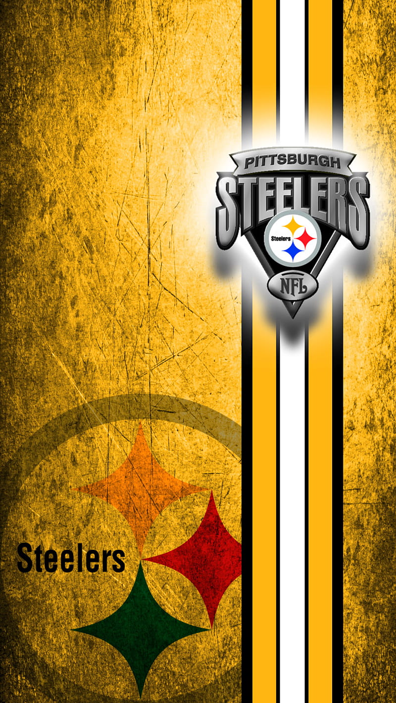 Steelers, football, pittsburgh, scroggins, yellow, HD phone wallpaper
