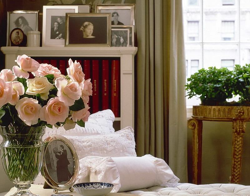 Remembrance, lace, regards, roses, pillows, HD wallpaper