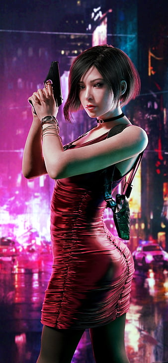 Photorealistic Ada Wong RE4 wallpaper 2500x1500 px by push-pulse