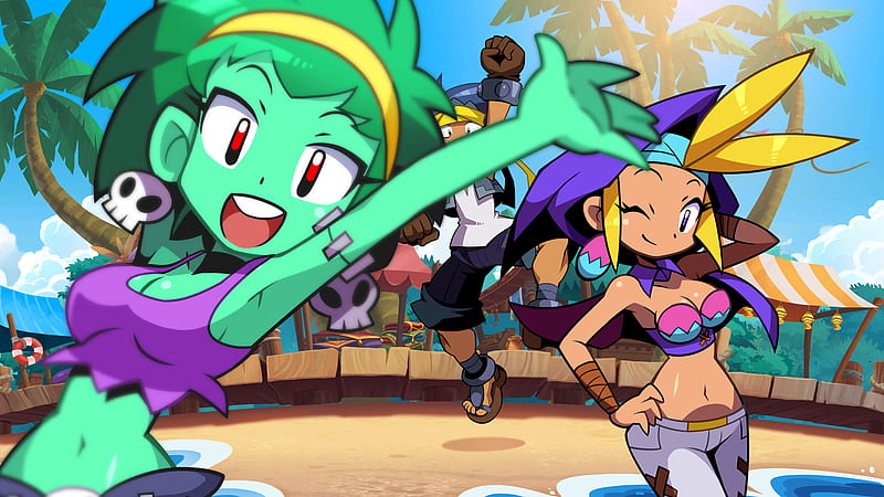 Video Game, Shantae: Half-Genie Hero, Bolo (Shantae), Rottytops (Shantae), Shantae, Shantae Half-Genie Hero, Sky (Shantae), HD wallpaper