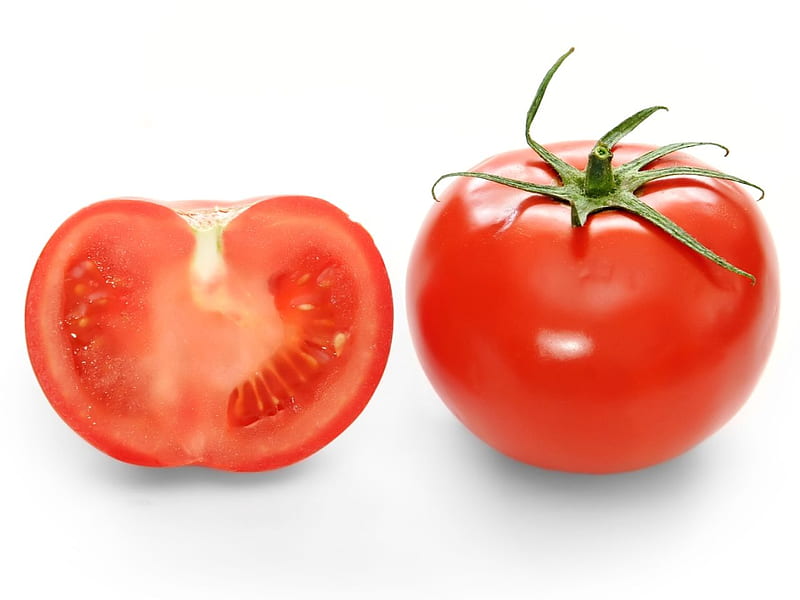 Juicy Fruit, red, plump, tomatoe, hungry, juicy, HD wallpaper