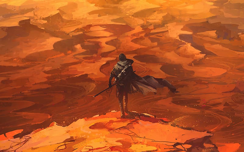 Desert, Movie, Dune (2021), HD wallpaper