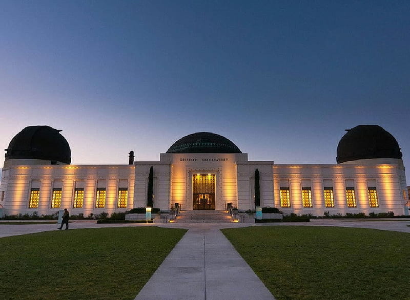 Samuel Oschin Planetarium in Los Angeles, CA, Los Angeles, Planetarium, Samuel Oschin, California, USA, HD wallpaper