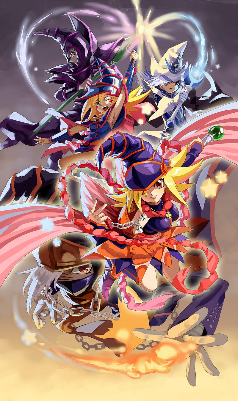 Yu Gi Oh Magicians, yu gi oh, cards, HD phone wallpaper