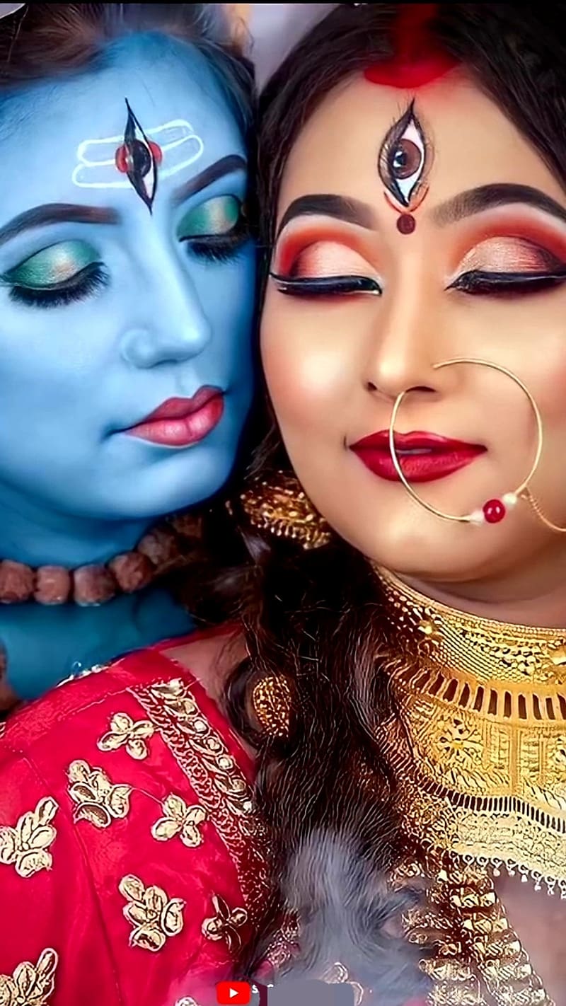 Shivji Parvati Face Look, shivji parvati, face, look, devotional, love, HD  phone wallpaper | Peakpx
