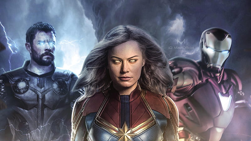 Avengers 4 Fan Art , avengers-4, movies, 2019-movies, thor, captain-marvel, iron-man, HD wallpaper