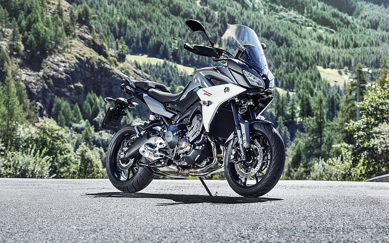 Yamaha Tracer 900, superbikes, 2018 bikes, japanese motorcycles, Yamaha, HD wallpaper
