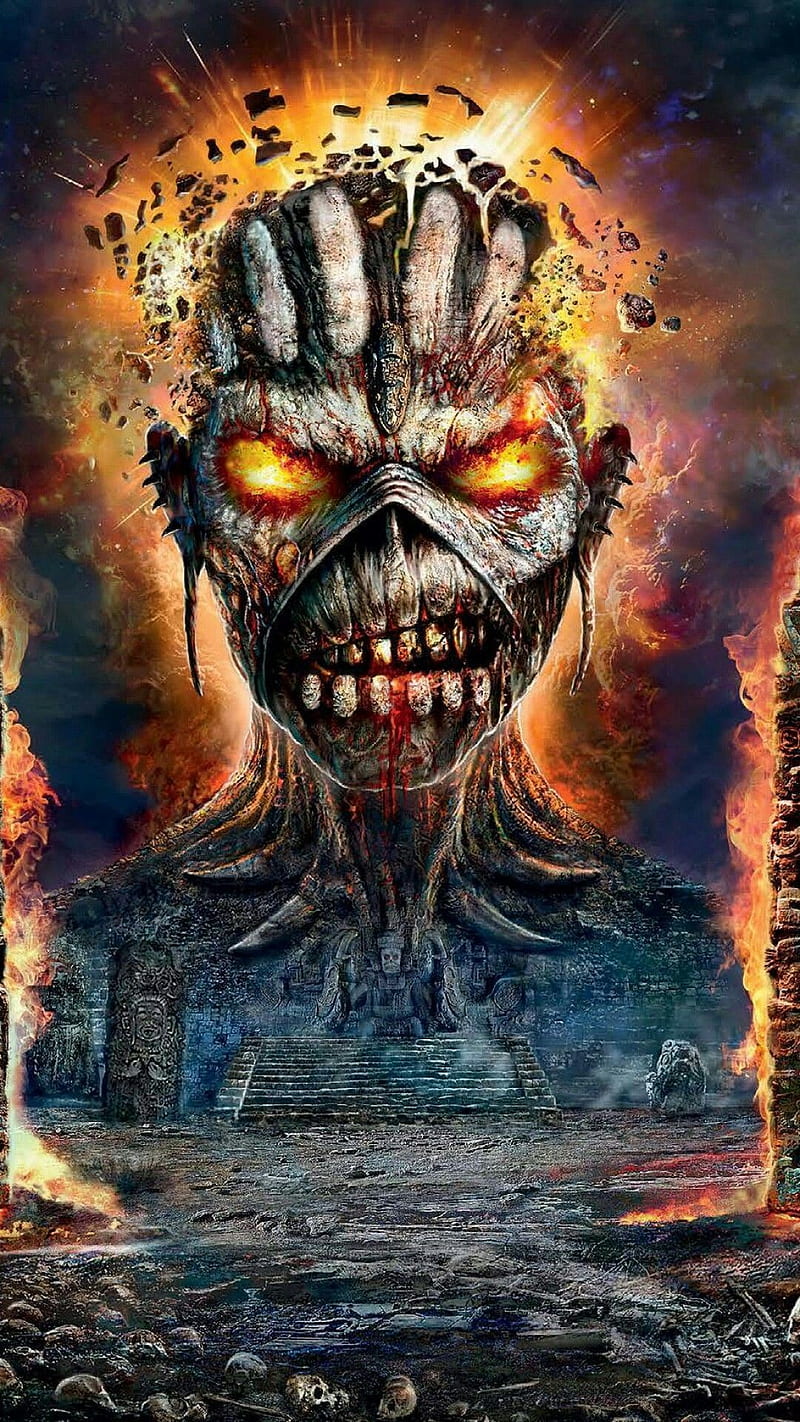 Iron Maiden, music, rock and roll, HD phone wallpaper