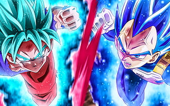 Wallpaper : Dragon Ball, Dragon Ball Super, Son Goku, Vegeta