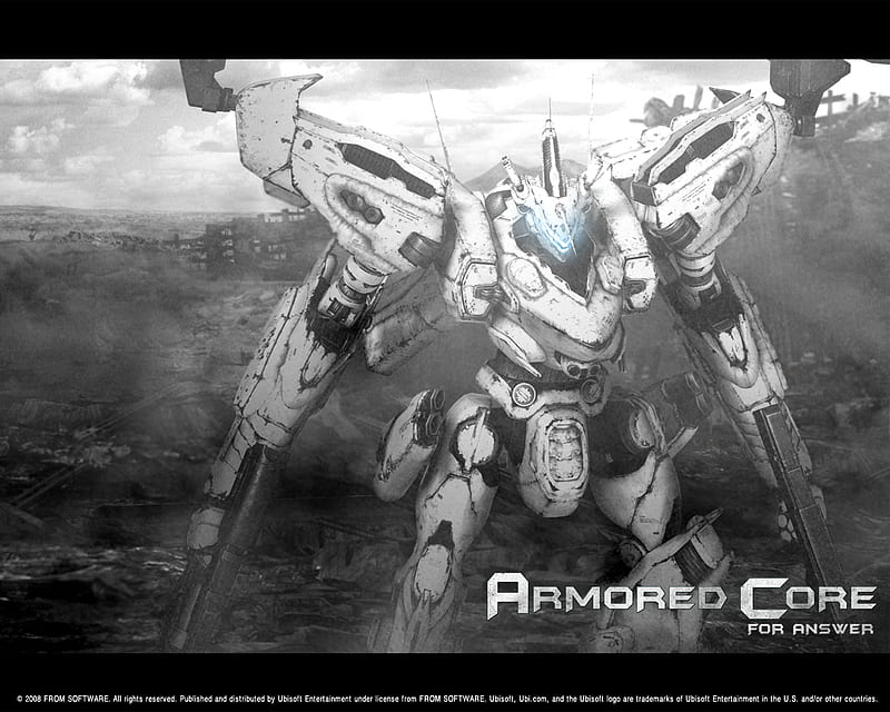 Armored Core, fantasy, game, armored, robot, core, HD wallpaper