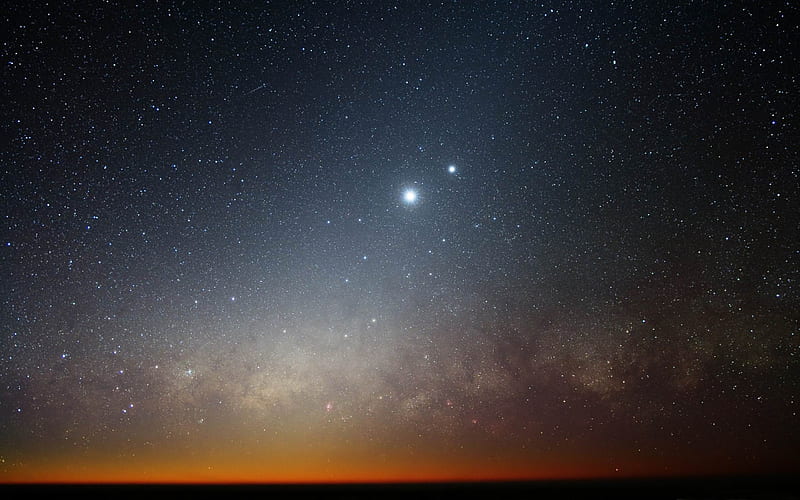 venus-Night sky, HD wallpaper