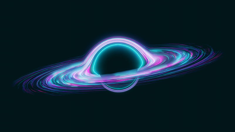 Hole for your or mobile screen and easy to, Ultra Black Hole, HD wallpaper
