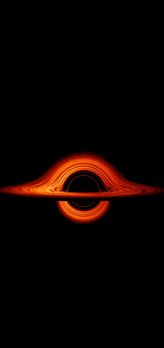 Gargantua black hole from interstellar  riphonewallpapers
