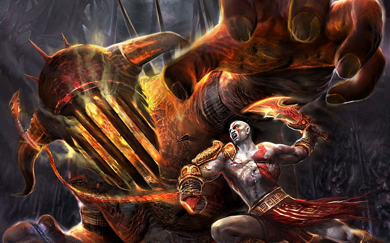Thor God's Vs Kratos Battle Art HD God of War Ragnarok Wallpapers, HD  Wallpapers