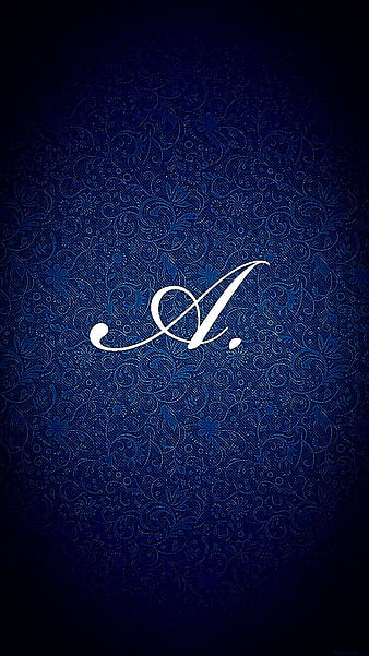 A letter, azlan, background, love, simple, HD mobile wallpaper