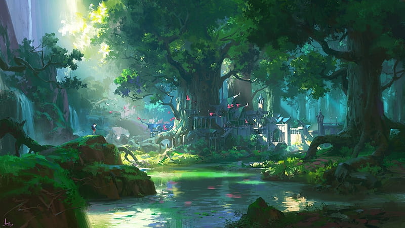 30 4K Fantasy Forest Wallpapers  Background Images