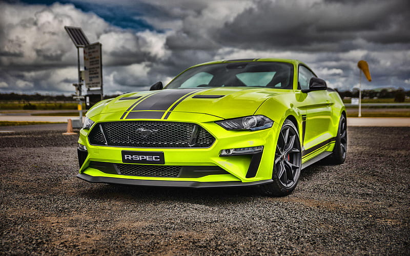 Ford Mustang GT Fastback R-SPEC R, 2019 cars, supercars, 2019 Ford Mustang, american cars, Ford, HD wallpaper