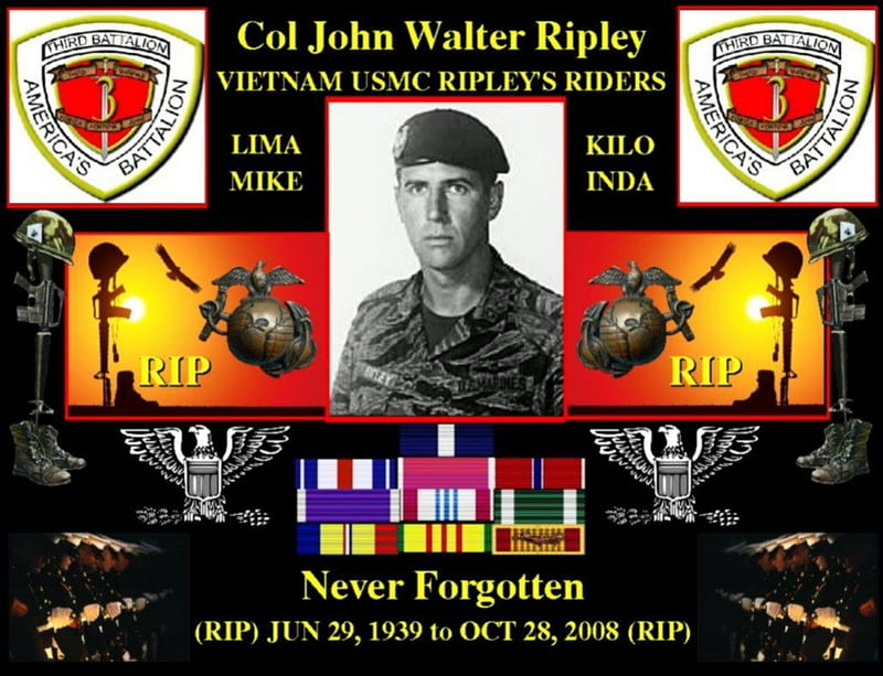Col. John Walter Ripley, recon, military, marines, usmc, HD wallpaper
