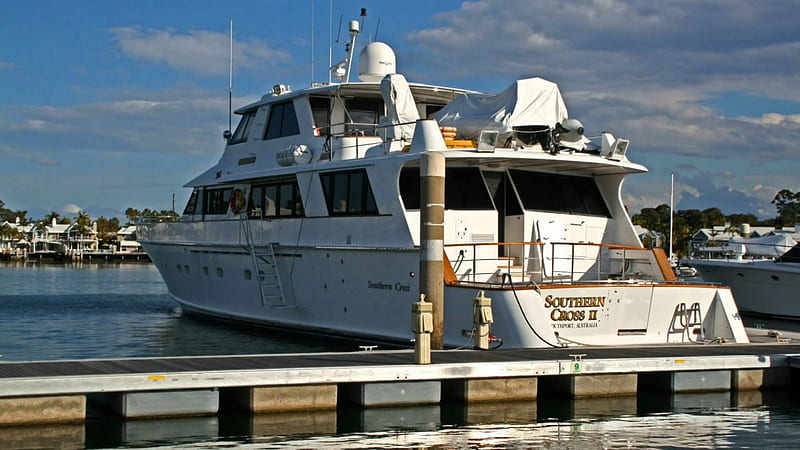 Southern Cross II, Boat, Transport, Yacht, HD wallpaper Southern Cross II, Boat, Transport, Yacht, HD wallpaper