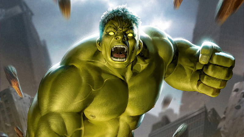 The Incredible Hulk Last Call, hulk, superheroes, artwork, digital-art, artstation, HD wallpaper