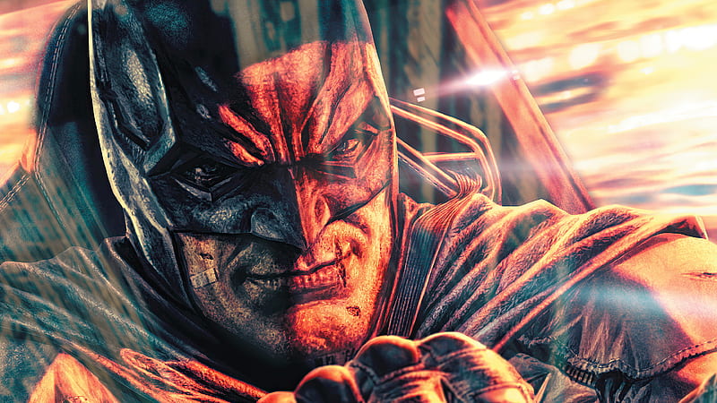 Batman Detective Comic Art , batman, superheroes, artist, artwork, digital-art, HD wallpaper