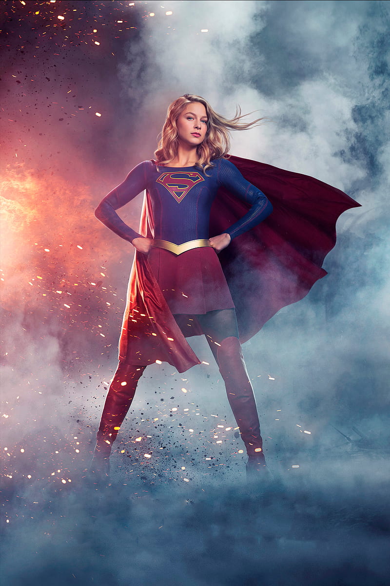 Melissa Benoist Supergirl 2020, HD phone wallpaper
