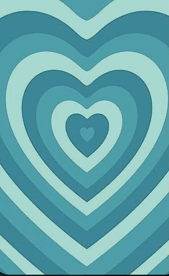 Blue Heart  Aesthetic Wallpaper Download  MobCup