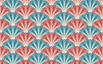 colorful vintage pattern