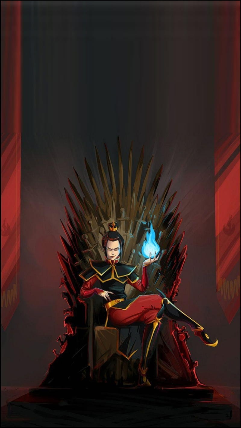 Azula Queen of Fire, atla, avatar, avatar the last airbender, game of thrones, HD phone wallpaper