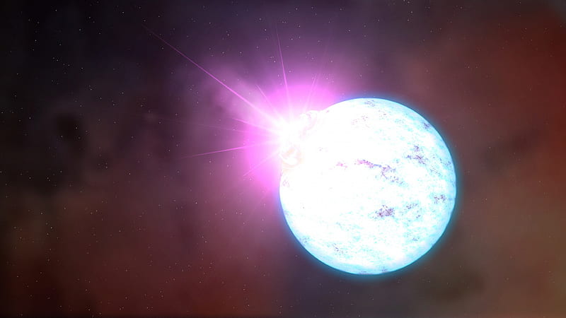 Magnetar, star, collapsed, imploded, neutron, HD wallpaper