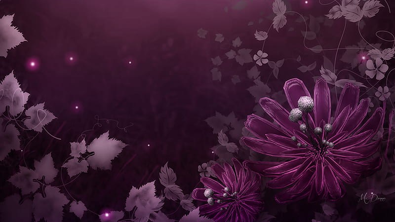 Leaves & Flowers, wine, shadow, abstract, floral, leaves, merlot, flowers, Firefox Persona theme, light, HD wallpaper