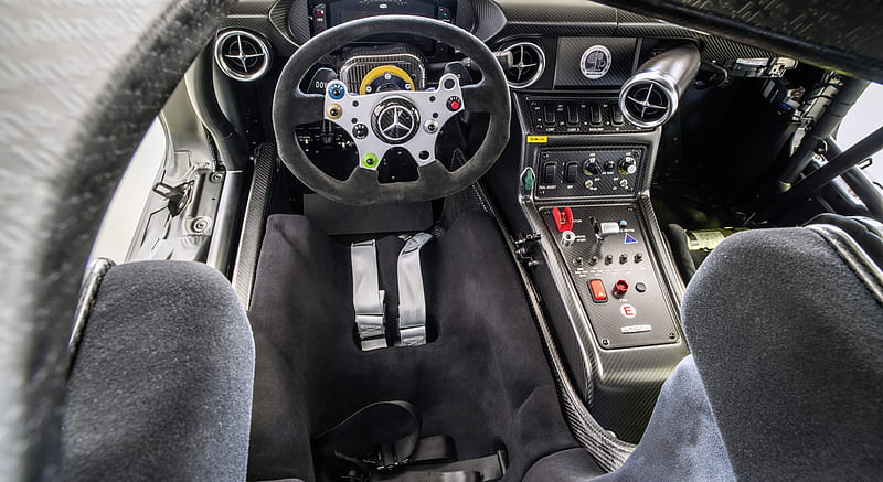 2013 Mercedes-Benz SLS AMG GT3 45th Anniversary - Interior , car, HD wallpaper