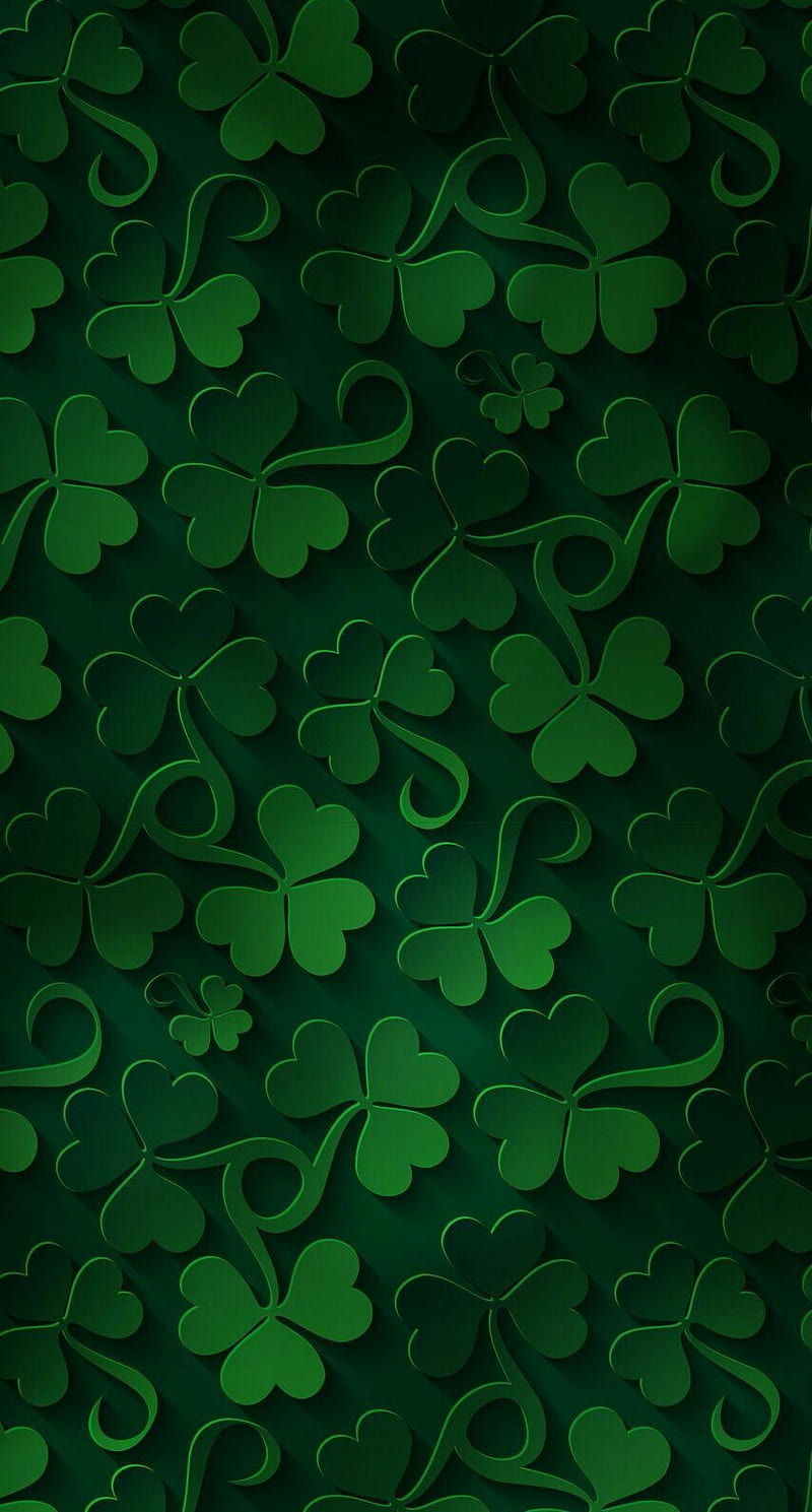 Green Dwarf Hat Clover St Patricks Day Cartoon Background Wallpaper Image  For Free Download  Pngtree