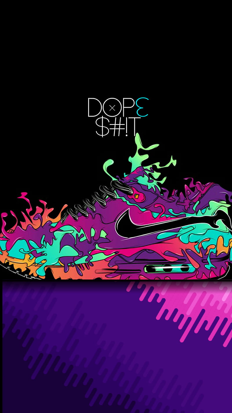 Dope, nike, shoes, HD phone wallpaper