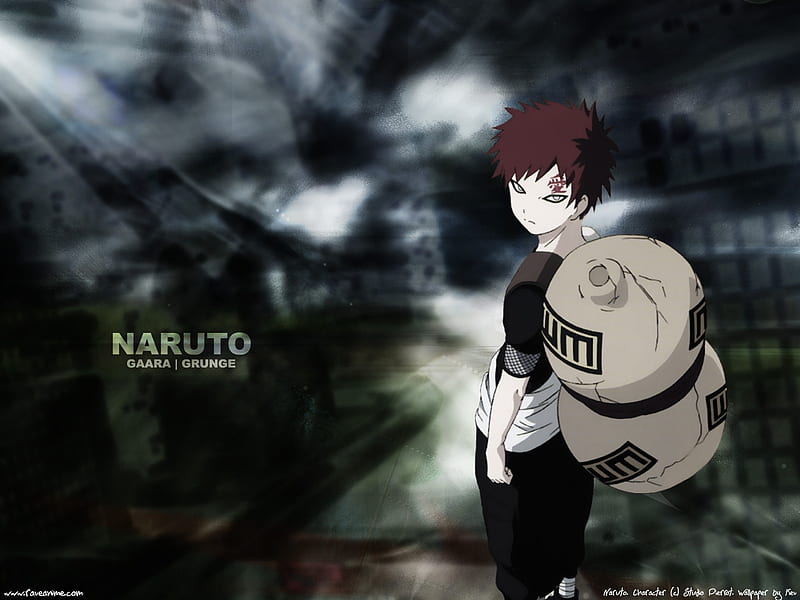 Gaara of the Desert (Naruto) Desktop wallpaper by Heinyboi on DeviantArt