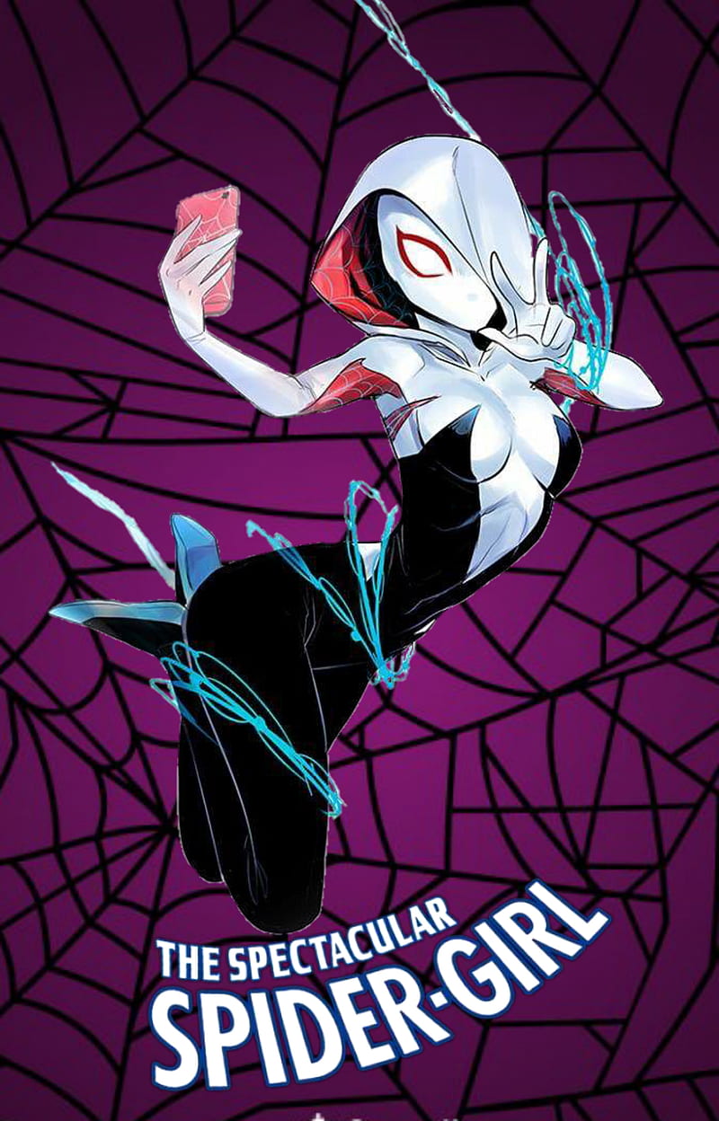 Spider-Gewn, spider-girl, HD phone wallpaper