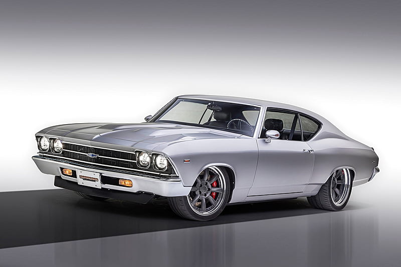1969-Chevelle, Classic, GM, Bowtie, Muscle, HD wallpaper