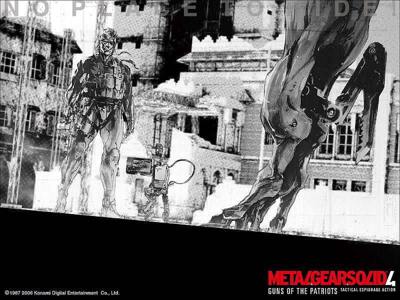 Metal Gear Solid 4-Guns of the Patriots 14, HD wallpaper