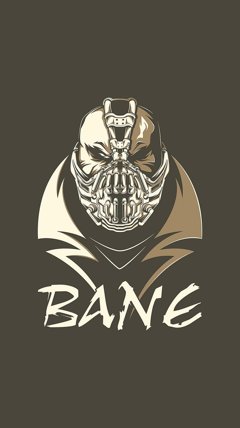 bane mask wallpaper hd