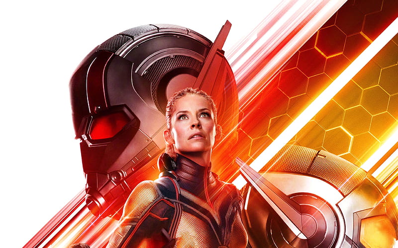 Ant-Man, The Wasp 2018 movie, superheroes, Hope van Dyne, Ant-Man and the Wasp, Evangeline Lilly, HD wallpaper