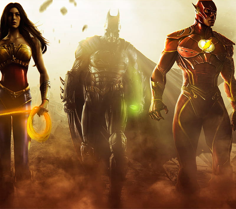 Injustice 2, batman, flash, injustice2, superman, wonder woman, HD  wallpaper | Peakpx