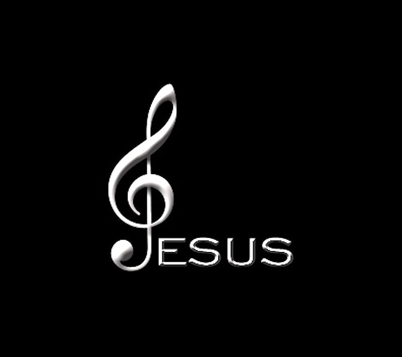 Music of Jesus, heaven, jesus, love, music, religion, treble clef, HD wallpaper