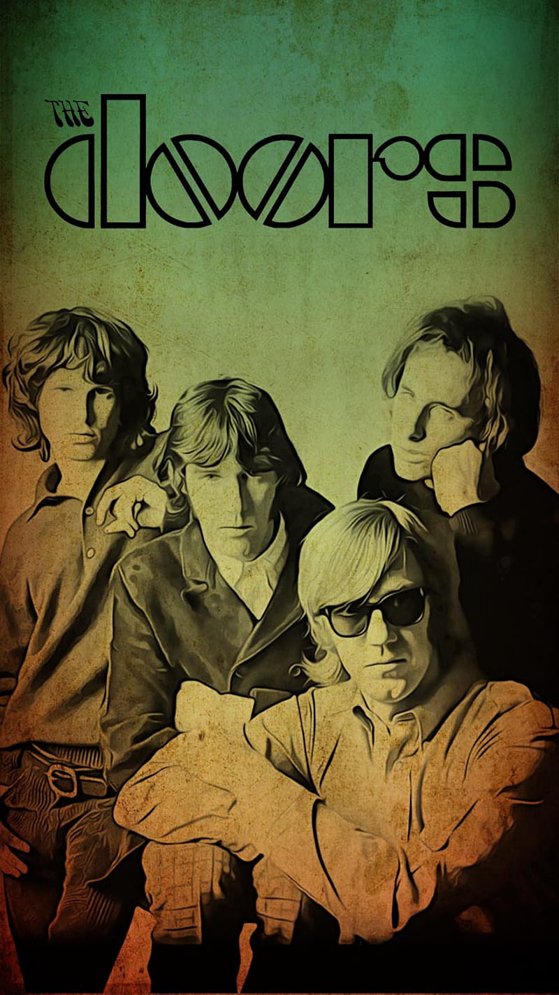 The Doors, band, jimmorrison, HD phone wallpaper