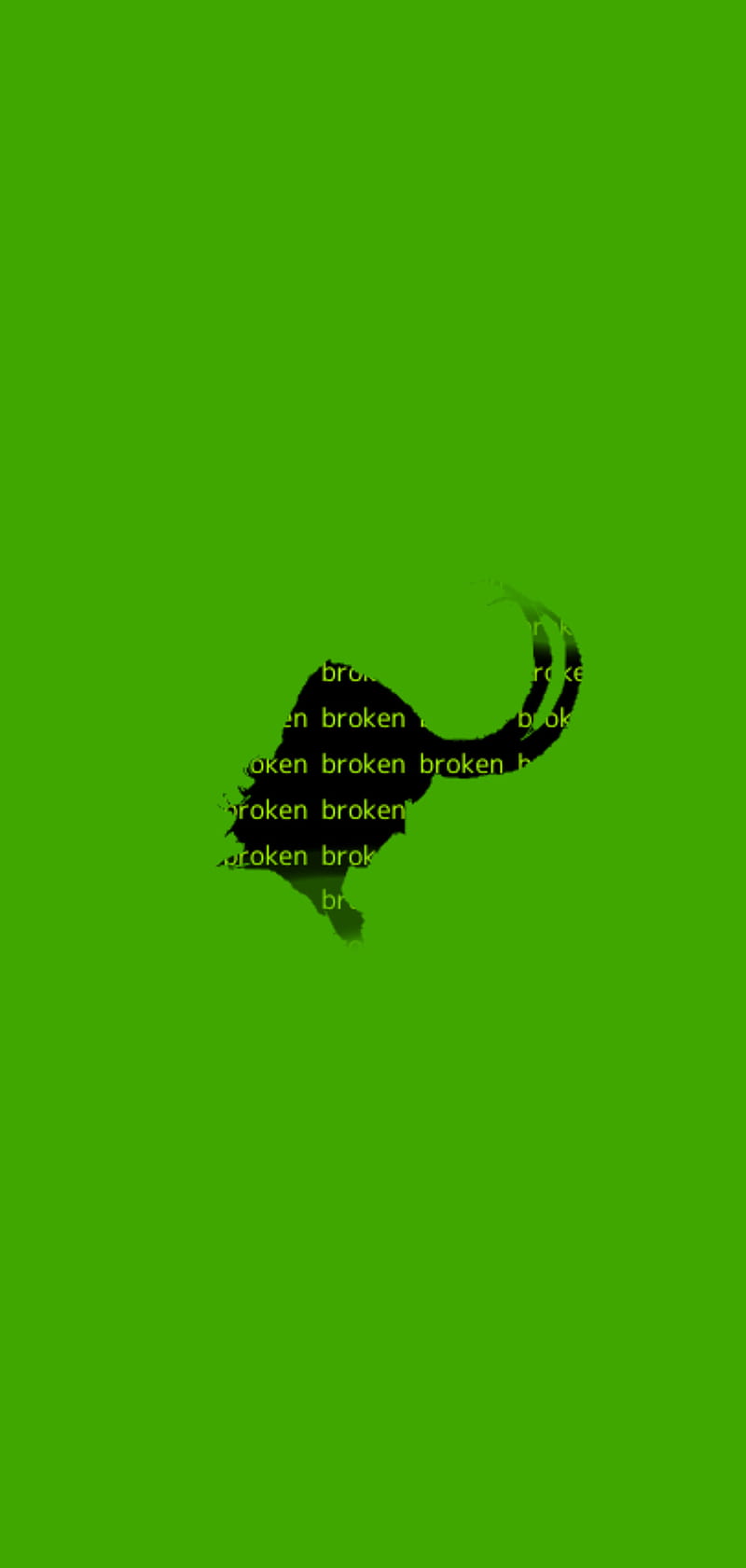 Loki broken, art, green, neon, ragnarok, thor, HD phone wallpaper
