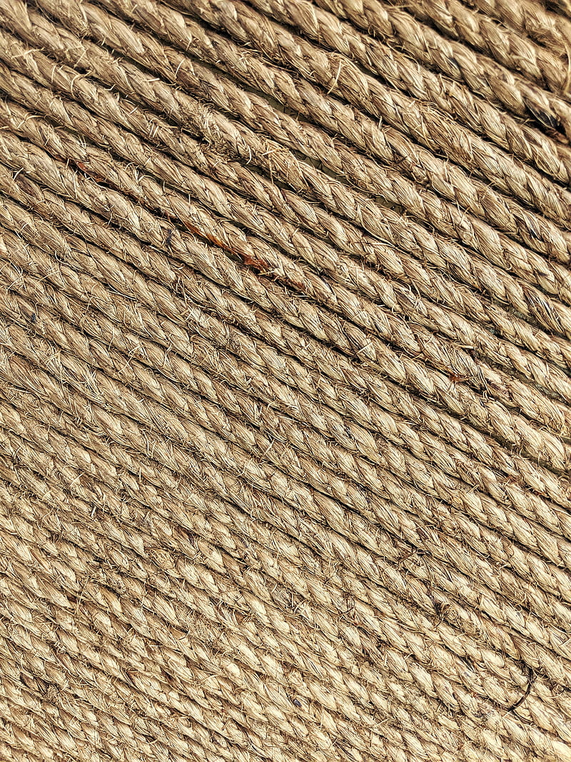 brown wicker mat, HD phone wallpaper