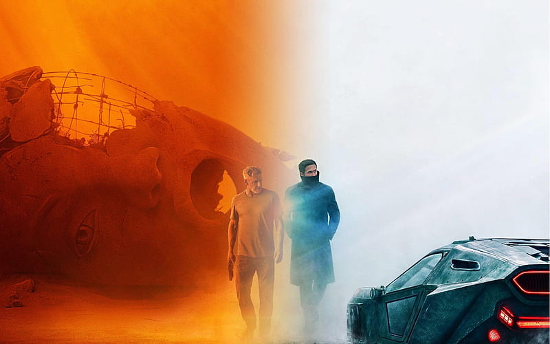 Blade Runner 2049, 2017 movie, thriller, Harrison Ford, Ryan Gosling, HD wallpaper